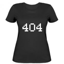 Женская футболка 404 - PrintSalon