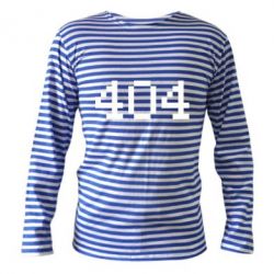 Тельняшка с длинным рукавом 404 - PrintSalon