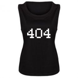 Женская майка 404 - PrintSalon