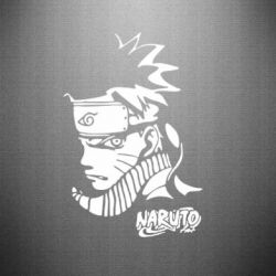 Наклейка Naruto face-PrintSalon Наклейка Naruto face