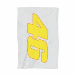 Полотенце с принтом 46 Valentino Rossi-PrintSalon Полотенце с принтом 46 Valentino Rossi