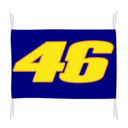 Флаг 46 Valentino Rossi