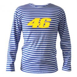 Тельняшка с длинным рукавом 46 Valentino Rossi-PrintSalon Тельняшка с длинным рукавом 46 Valentino Rossi