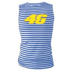 Майка-тельняшка 46 Valentino Rossi-PrintSalon Майка-тельняшка 46 Valentino Rossi