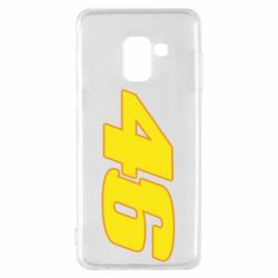 Чохол для Samsung A8 2018 46 Valentino Rossi - PrintSalon