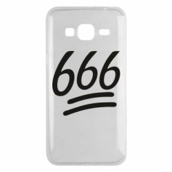 Чехол для Samsung J3 2016 666 - PrintSalon