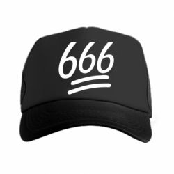 Кепка-тракер 666 - PrintSalon