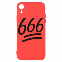 Чехол для iPhone XR 666 - PrintSalon