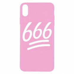 Чехол для iPhone Xs Max 666 - PrintSalon