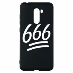 Чехол для Xiaomi Pocophone F1 666 - PrintSalon