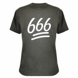 Камуфляжная футболка 666 - PrintSalon