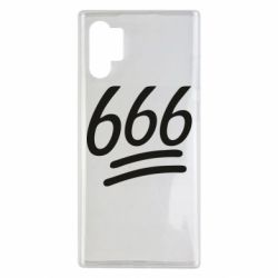 Чехол для Samsung Note 10 Plus 666 - PrintSalon