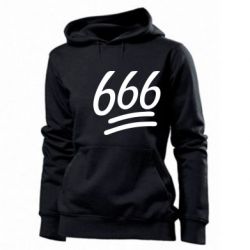 Женское худи 666 - PrintSalon