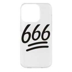 Чехол для iPhone 14 Pro 666 - PrintSalon