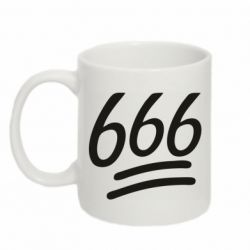Чашка 320ml 666