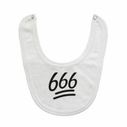 Слюнявчик  666 - PrintSalon