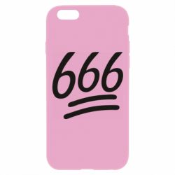 Чехол для iPhone 6 Plus/6S Plus 666 - PrintSalon