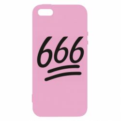 Чехол для iPhone5/5S/SE 666 - PrintSalon