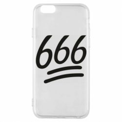Чехол для iPhone 6/6S 666 - PrintSalon