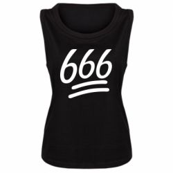 Женская майка 666 - PrintSalon