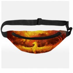3D-сумка на пояс A fire bird - PrintSalon