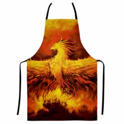 Фартух з 3D принтом A fire bird - PrintSalon