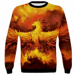 3D світшот A fire bird - PrintSalon