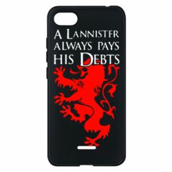 Чохол для Xiaomi Redmi 6A A Lannister always pays his debts - PrintSalon