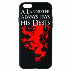 Чохол для iPhone 6/6S A Lannister always pays his debts - PrintSalon