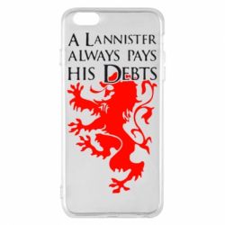 Чохол для iPhone 6 Plus/6S Plus A Lannister always pays his debts - PrintSalon