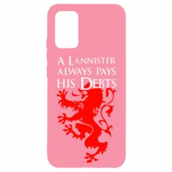 Чохол для Samsung A02s/M02s A Lannister always pays his debts - PrintSalon
