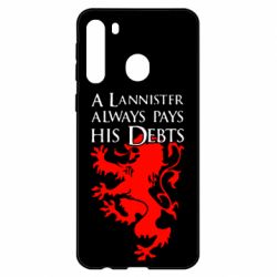 Чехол для Samsung A21 A Lannister always pays his debts
