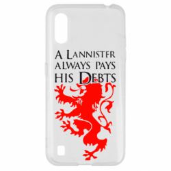 Чохол для Samsung A01 / M01 A Lannister always pays his debts - PrintSalon