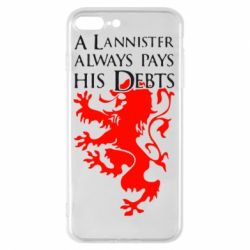 Чохол для iPhone 8 Plus A Lannister always pays his debts - PrintSalon