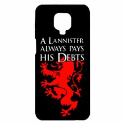 Чохол для Xiaomi Redmi Note 9S / 9Pro / 9Pro Max A Lannister always pays his debts - PrintSalon