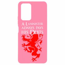 Чохол для Xiaomi Redmi Note 10 Pro A Lannister always pays his debts - PrintSalon