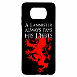 Чохол для Xiaomi Poco X3 A Lannister always pays his debts - PrintSalon