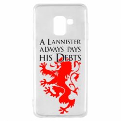 Чохол для Samsung A8 2018 A Lannister always pays his debts - PrintSalon