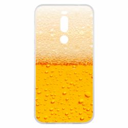 Чехол для Meizu X8 A man with a mermaid swims in beer - PrintSalon