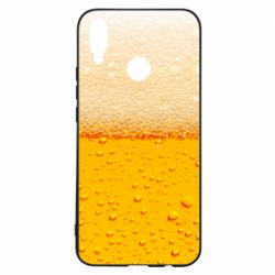 Чехол для Huawei P Smart Plus 2018 A man with a mermaid swims in beer - PrintSalon