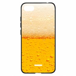 Чехол для Xiaomi Redmi 6A A man with a mermaid swims in beer