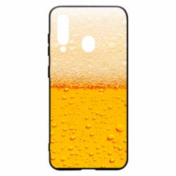 Чехол для Samsung A60 A man with a mermaid swims in beer - PrintSalon