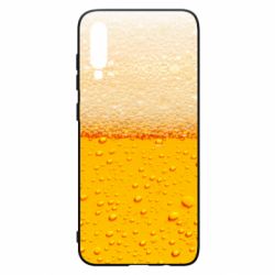 Чехол для Samsung A70 A man with a mermaid swims in beer - PrintSalon