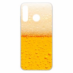 Чехол для Huawei P30 Lite A man with a mermaid swims in beer - PrintSalon