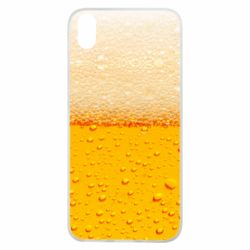 Чехол для Xiaomi Redmi 7A A man with a mermaid swims in beer - PrintSalon