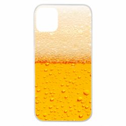Чехол для iPhone 11 Pro A man with a mermaid swims in beer - PrintSalon