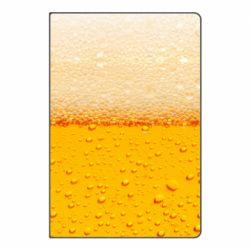 Блокнот с принто A man with a mermaid swims in beer - PrintSalon