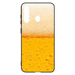 Чехол для Samsung M40 A man with a mermaid swims in beer - PrintSalon
