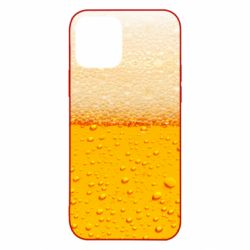 Чехол для iPhone 12 A man with a mermaid swims in beer - PrintSalon