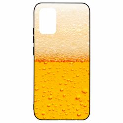 Чехол для Samsung A02s/M02s A man with a mermaid swims in beer - PrintSalon